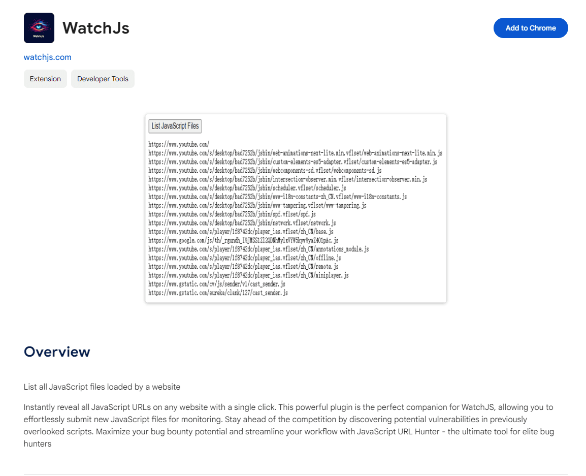 WatchJs Browser Plugin Interface