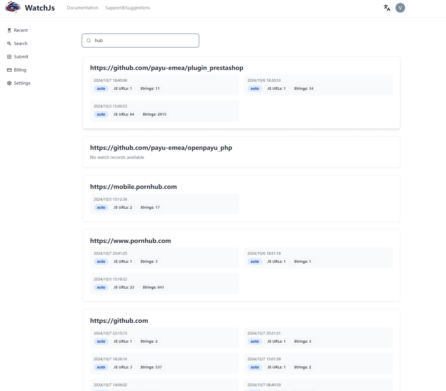 WatchJs Process Step 2